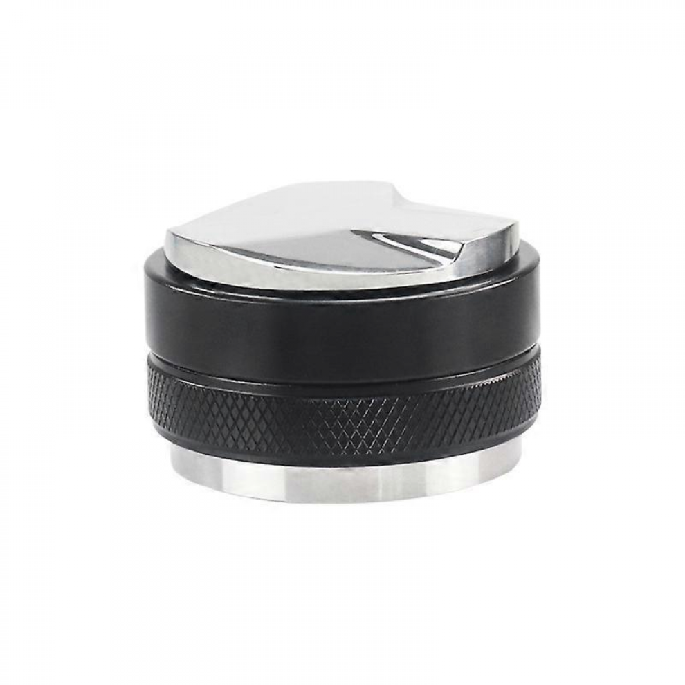 53Mm Coffee Distributor & Tamper, Dual Head Coffee Leveler Adjustable Depth- Professional Espresso Hand Tampers 9408048771738