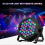 Φως Par LED, 36 LED σκηνικού φωτός για πάρτι, ελαφρύς προβολέας Disco που κινεί τον φωτ 4