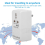 Μετατροπέας τάσης 100W, Μετασχηματιστής ανύψωσης και καθόδου τάσης 110V/120V σε 220V 3