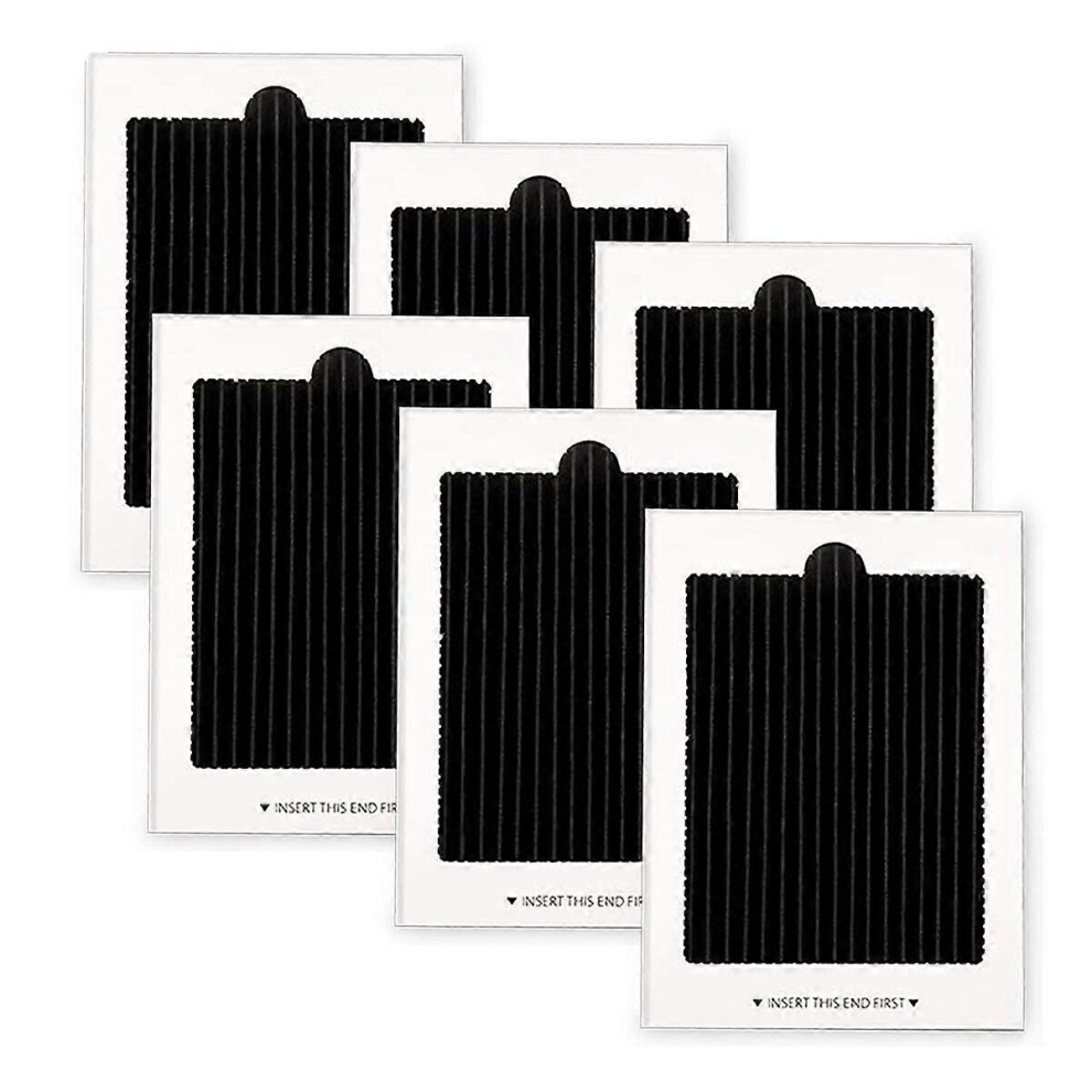 6 Pack Carbon Activated Refrigerator Air Filter Replacement For Eafcbf Paul 9408048772278