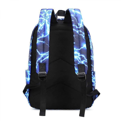 3 τεμάχια σακίδιο πλάτης Starry Sky Lightning για αγόρια και κορίτσια, σχολική τσάντα 2