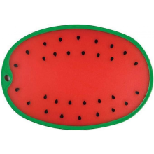 Vesimelonin leikkuu-/tarjoilulauta, vesimelonin muotoinen 35.5 * 25 * 0.8 cm punainen