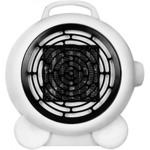Mini calefactor eléctrico portátil para el hogar u oficina. Ventilador calefactor pequeño. Máquina de calor solar portátil y silencios