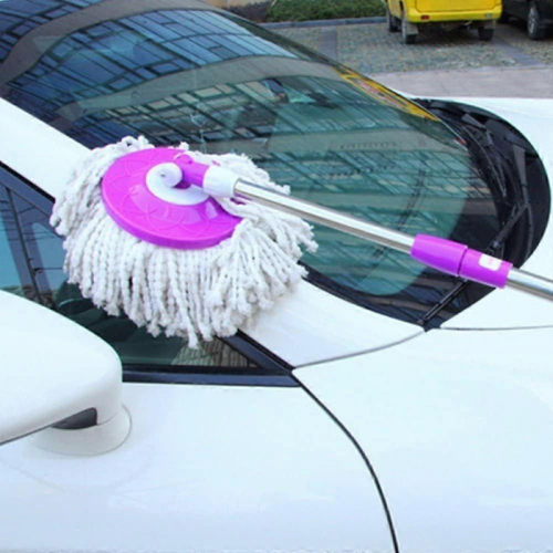 4pcs 360 Spin Mop Heads, Microfiber Replacement Mop Head Spin Mop Head Refill Round Shape Mop Head 2