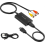 Μετατροπέας RCA σε HDMI με καλώδιο HDMI, μετατροπέας AV σε HDMI, προσαρμογέας RCA εισόδο 1