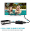 Μετατροπέας RCA σε HDMI με καλώδιο HDMI, μετατροπέας AV σε HDMI, προσαρμογέας RCA εισόδο 3