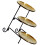 1 Set Snacks Teller Dessert Servierplatte Cupcake 3-stufig 1