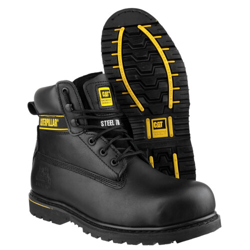 CAT Caterpillar Men's Holton Safety Boot Black 12806 2