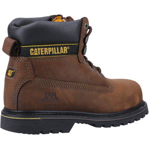 CAT Caterpillar Holton Safety Boot Brown 1