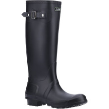 (5 UK, Black) Cotswold Sandringham Buckle-Up Womens Wellington Boots