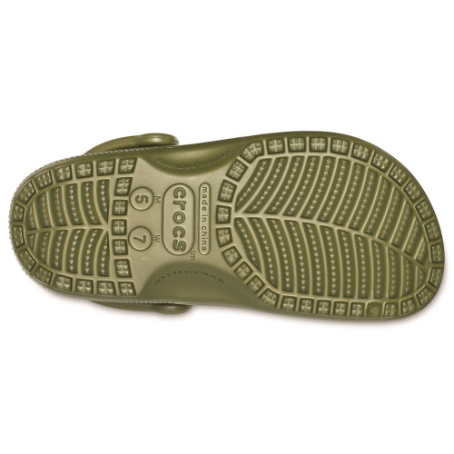 Crocs Crocs: Army Green Classic Clog UK Size 7 2