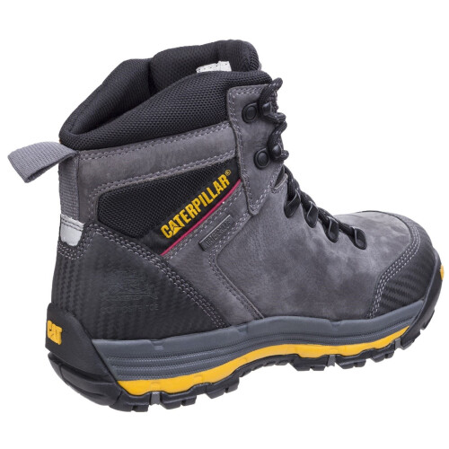 CAT (Grey, 11 (Adults')) Caterpillar Munising Leather Dark Shadow 1