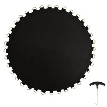 Trampoline Mat Replaceable Jumping Mat With V Rings, High Elastic PP, 6ft-16ft Sizes, Compatible Trampolines