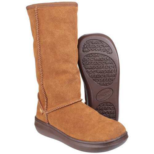 ROCKET DOG (7 (Adults')) Sugardaddy | Chestnut | Ladies Warm-Lined Mid-Calf Boots 2