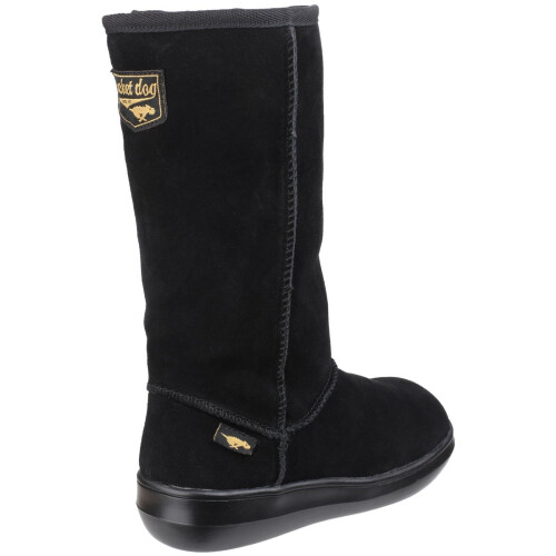 ROCKET DOG (4 (Adults')) Sugardaddy | Black | Ladies Pull-On Winter Mid-Calf Boots 1