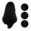 Prevalent Lockig Perücke Afro Kinky Schwarzes Haaraccessoire 3