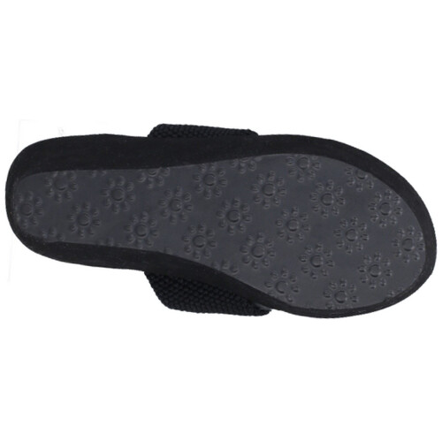 ROCKET DOG (7 (Adults')) Diver Webbing | Black | Ladies Wedge Flip-Flops 2