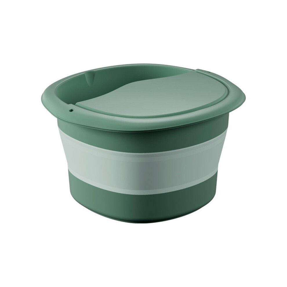 Foldable Basin Plastic For Foot Bath And Massage Bucket, Dorm Room Essentials, Portable Bathroom Basin