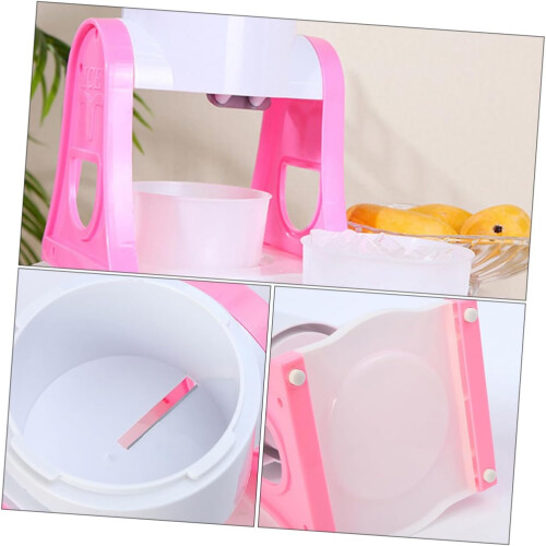 Ice Crusher Hand Crank Manual Ice Crusher Slush Maker For Summer Drinks 1
