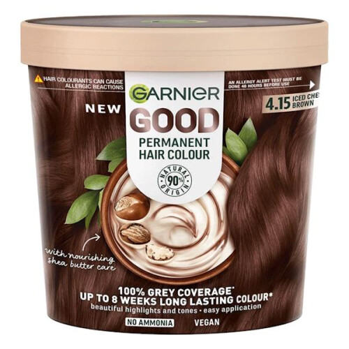 Garnier New! Good 4.15 Iced Chestnut Brown