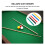 5 Pièces Support Mural Pour De Billard Embouts 3