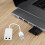 2Pcs Adaptador De USB Para Laptop 3