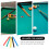 5 Peças Suporte Parede Taca Sinuca Bilhar Snooker Com E Estojo 5