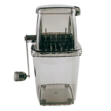 Multifunctional Crusher Ice Manual Ice Crusher, Household Small Transparent Kitchen, Dining And Bar, Black One Size