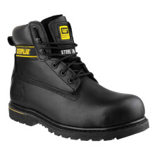 (7 UK, Black) Caterpillar Holton SB Safety Boot / Mens Boots / Boots Safety