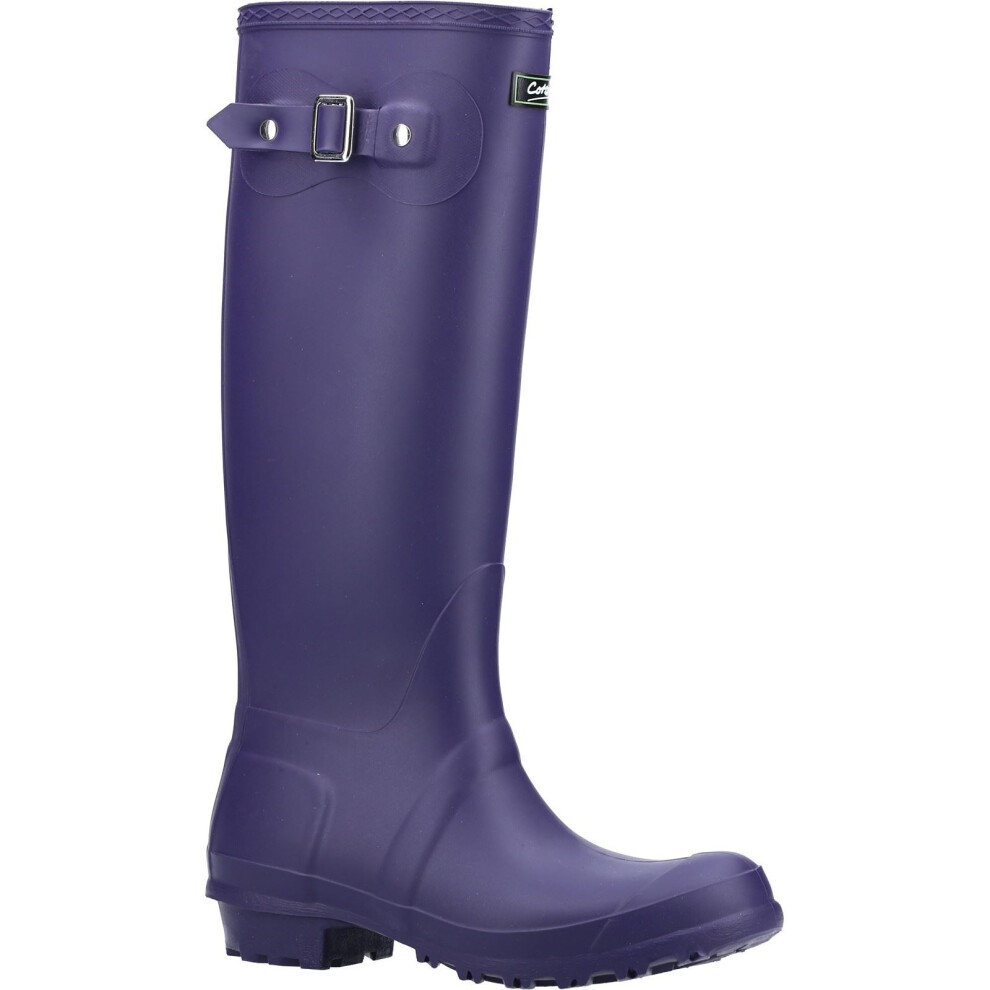 Cotswold (7 Uk, ) Sandringham Buckle-Up Womens Wellington Boots Purple