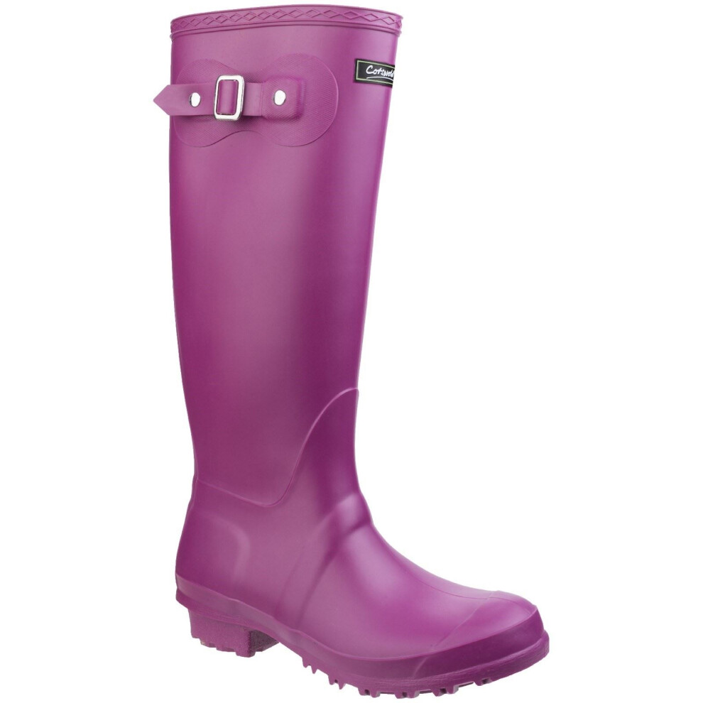 Cotswold (8 Uk, Berry) Sandringham Buckle-Up Womens Wellington Boots Multicoloured