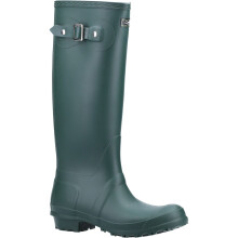 (6 UK, Green) Cotswold Sandringham Buckle-Up Womens Wellington Boots