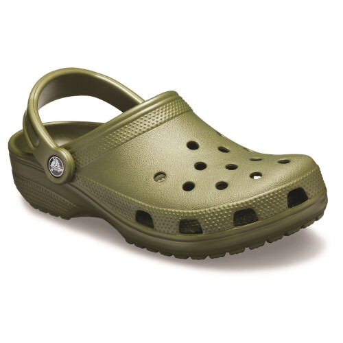 Crocs Crocs: Army Green Classic Clog UK Size 7