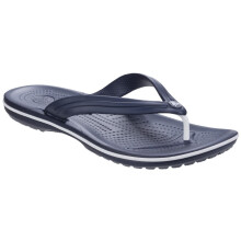(5 UK, Navy) Crocs Crocband Mens Flip Flops