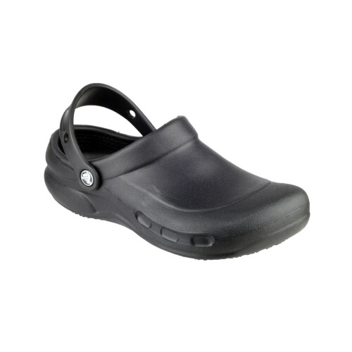 Crocs (10 UK, Black) Crocs Unisex Bistro 10075 Work Clogs