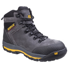 (Grey, 11 (Adults')) Caterpillar Munising Leather Dark Shadow