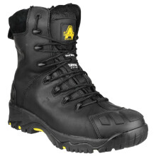 (8 UK, Black) Amblers Safety FS999 Mens Hi-leg Composite Safety Boots
