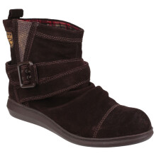 (6 (Adults')) Mint | Tribal Brown | Women's Pull-On Ankle Boots