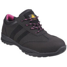 (6 UK, Black) Amblers Safety Womens/Ladies FS706 Sophie Safety Leather Shoes