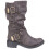 ROCKET DOG (3 (Adults')) Trumble | Brown | Women's Mid-Calf Biker Boots 11