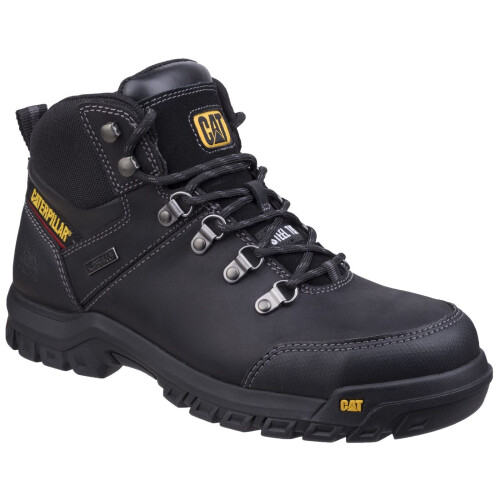 CAT (Black, 9 (Adults')) Caterpillar Framework Leather Black