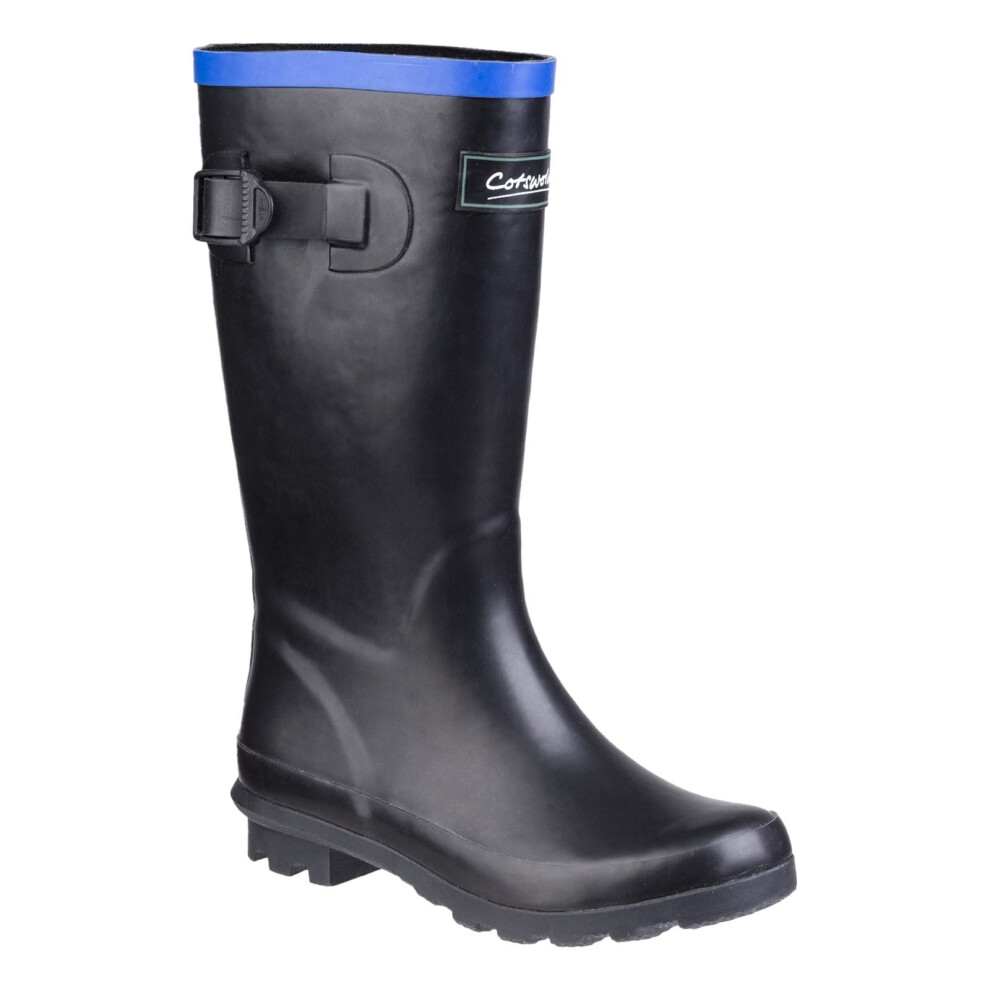 Cotswold (12 Child Uk, /Blue) Fairweather Junior Wellington Boot Black