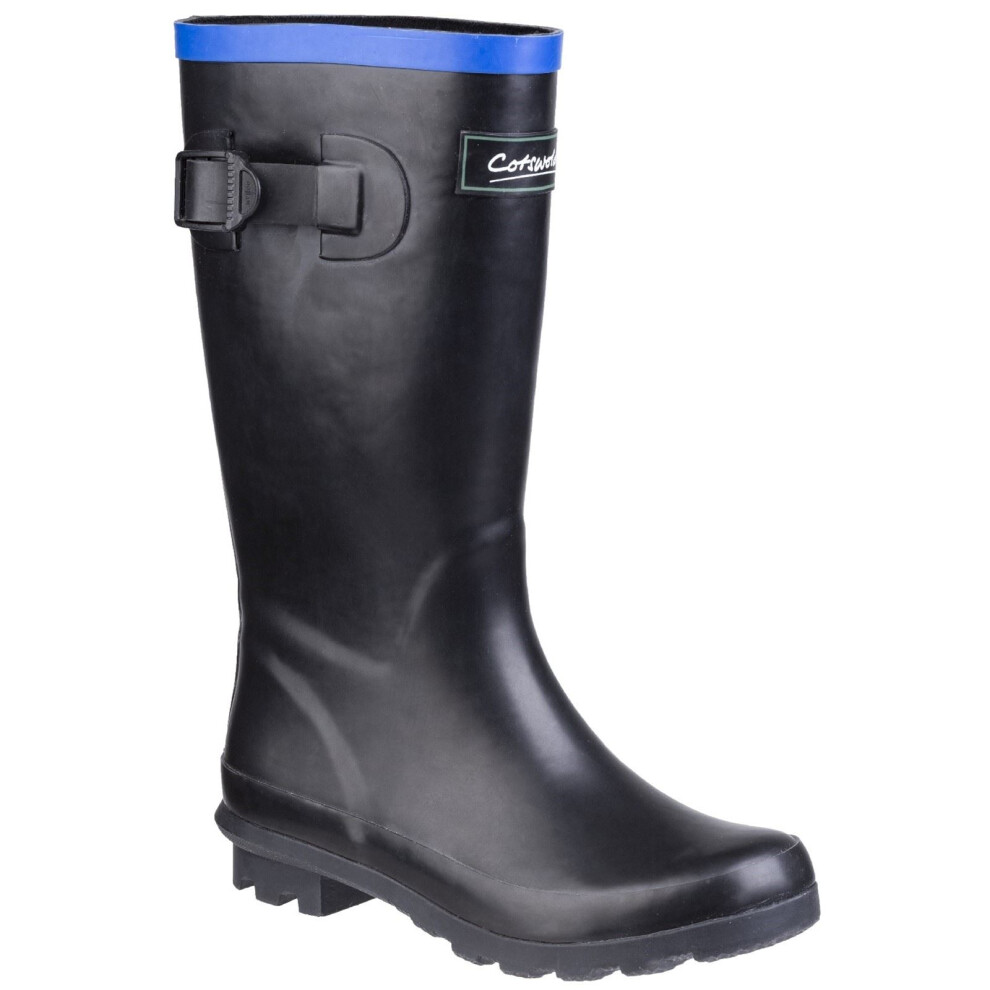 Cotswold (11 Child Uk, /Blue) Fairweather Junior Wellington Boot Black