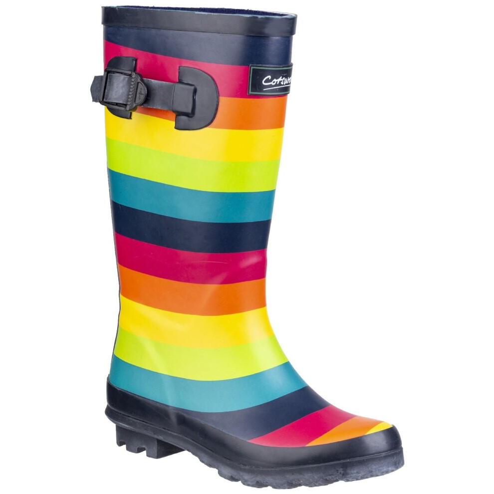 Cotswold (5 Uk, ) Children/Kids Rainbow Wellington Boots Multicoloured