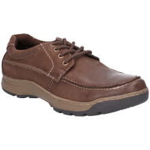 (7 UK, Brown) Hush Puppies Mens Tucker Lace Up Shoes