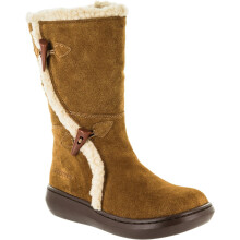 (4 (Adults')) Slope | Chestnut | Ladies Warm-Lined Mid-Calf Boots