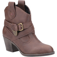(6 (Adults')) Satire | Brown | Women's Cowboy Heeled Boots