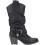 ROCKET DOG Sidestep | Black | Ladies Western Cowboy Boots 9