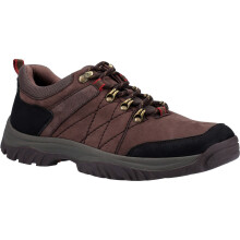(10 UK, Brown) Cotswold Mens Toddington Lace Up Nubuck Leather Shoe