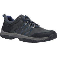 (7 UK, Navy) Cotswold Mens Toddington Lace Up Nubuck Leather Shoe